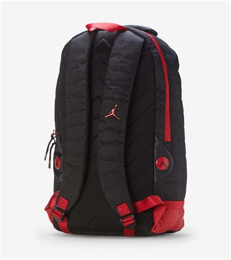 red and black jordan bag